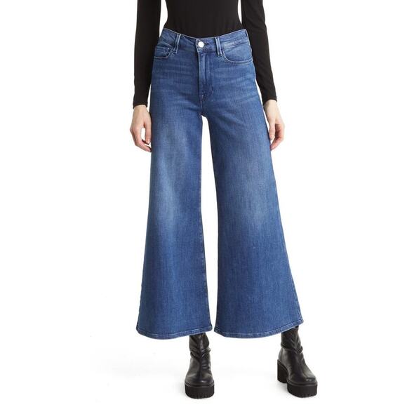 Frame Le Palazzo Crop Jeans Size 25 - Picture 1 of 7